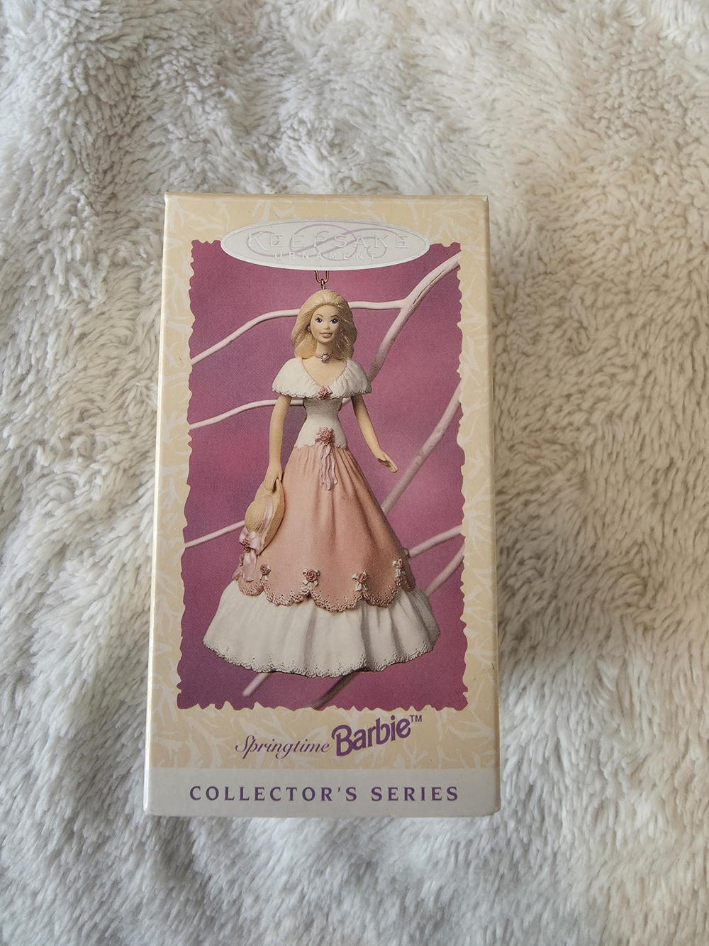 Hallmark Keepsake Christmas Ornament Springtime Barbie 1997 Series